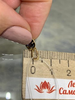 *Подвеска Сердце Танзанит цв Лимонное арт. 3-929-31-995 вес 0,56 г - фото 165245 *Подвеска Сердце Танзанит цв Лимонное арт. 3-929-31-995 вес 0,56 г - фото 165245