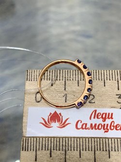 *Кольцо р.18 Танзанит цв Красное арт. 1-108086-00-31-303 вес 1,92 г - фото 165270 *Кольцо р.18 Танзанит цв Красное арт. 1-108086-00-31-303 вес 1,92 г - фото 165270