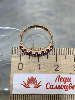 *Кольцо р.18 Танзанит цв Красное арт. 1-108086-00-31-303 вес 1,92 г - фото 165271 *Кольцо р.18 Танзанит цв Красное арт. 1-108086-00-31-303 вес 1,92 г - фото 165271