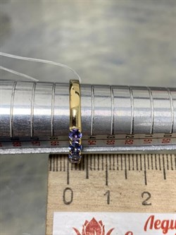 *Кольцо р.17,5 Танзанит цв Лимонное арт. 1-308086-00-31-191 вес 1,85 г - фото 165334 *Кольцо р.17,5 Танзанит цв Лимонное арт. 1-308086-00-31-191 вес 1,85 г - фото 165334