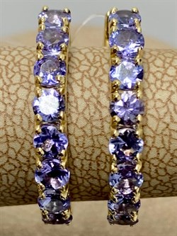 *Серьги Конго Танзанит цв Лимонное арт. 2-308086-00-31-214 вес 5,79 г - фото 165347 *Серьги Конго Танзанит цв Лимонное арт. 2-308086-00-31-214 вес 5,79 г - фото 165347