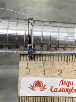 *Кольцо р.20 Танзанит цв Белое арт. 1-208086-00-31-626 вес 1,98 г - фото 165385 *Кольцо р.20 Танзанит цв Белое арт. 1-208086-00-31-626 вес 1,98 г - фото 165385