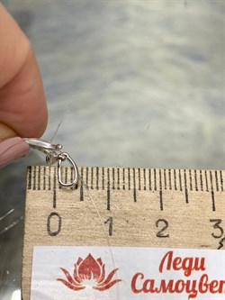 *Подвеска Овен Белый Бр цв Белое арт. 34218-200-561 вес 0,45 г - фото 165642