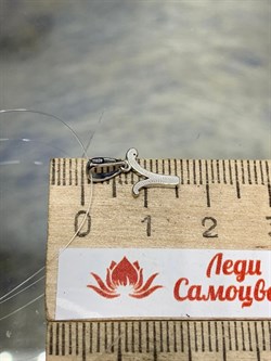 *Подвеска Овен Белый Бр цв Белое арт. 34218-200-561 вес 0,45 г - фото 165644