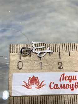 *Подвеска Дева Белый Бр цв Белое арт. 34213-200-299 вес 0,53 г - фото 165656