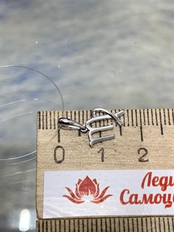 *Подвеска Дева Белый Бр цв Белое арт. 34213-200-299 вес 0,53 г - фото 165658