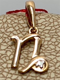 *Подвеска Козерог цв Красное арт. 34206-100-016 вес 0,44 г - фото 165730 *Подвеска Козерог цв Красное арт. 34206-100-016 вес 0,44 г - фото 165730