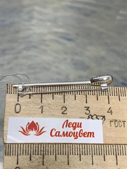 *Брошь Розовый Сапфир цв Белое арт 7-270336-02-45-243 вес 2,56 г - фото 165743 *Брошь Розовый Сапфир цв Белое арт 7-270336-02-45-243 вес 2,56 г - фото 165743