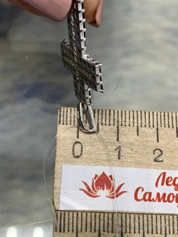 *Кулон Синий Сапфир цв Белое 8-248-02-215 вес 3,43 г - фото 165787 *Кулон Синий Сапфир цв Белое 8-248-02-215 вес 3,43 г - фото 165787