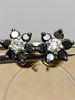 *Пусеты  Черный и Белый Бр цв Лимонное арт. 2-104-190-55-048 вес 1,49 г - фото 165839 *Пусеты  Черный и Белый Бр цв Лимонное арт. 2-104-190-55-048 вес 1,49 г - фото 165839