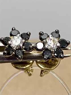 *Пусеты  Черный и Белый Бр цв Лимонное арт. 2-104-190-55-048 вес 1,49 г - фото 165841 *Пусеты  Черный и Белый Бр цв Лимонное арт. 2-104-190-55-048 вес 1,49 г - фото 165841