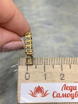 *Кулон Турмалин цв Лимонное арт 8-380391-00-60-416 (вес 1,36 г) - фото 165884