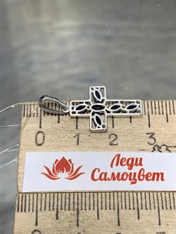 *Кулон Синий Сапфир цв Белый 8-290-02-113 вес 1,61 г - фото 165917 *Кулон Синий Сапфир цв Белый 8-290-02-113 вес 1,61 г - фото 165917