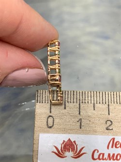 *Кулон Турмалин цв Красное 8-180332-00-60-479 вес 1,73 г - фото 165995 *Кулон Турмалин цв Красное 8-180332-00-60-479 вес 1,73 г - фото 165995