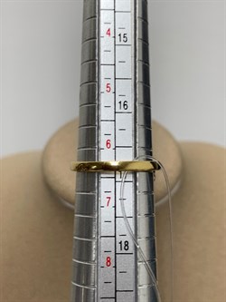 *Кольцо р.17 Поцелуйчик Розовый Топаз арт. 01-3259/00ТР-80-705 вес 2,35 г - фото 167513