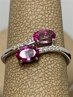 *Кольцо р.17 Розовый Топаз цв Белое арт. К222-6110ТРз-593 вес 2,08 г - фото 167929 *Кольцо р.17 Розовый Топаз цв Белое арт. К222-6110ТРз-593 вес 2,08 г - фото 167929