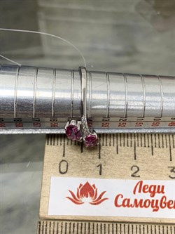 *Кольцо р.17,5 Розовый Топаз цв Белое арт. К222-6110ТРз-616 вес 2,07 г - фото 167954 *Кольцо р.17,5 Розовый Топаз цв Белое арт. К222-6110ТРз-616 вес 2,07 г - фото 167954