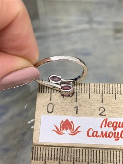 *Кольцо р.17,5 Розовый Топаз цв Белое арт. К222-6110ТРз-616 вес 2,07 г - фото 167960 *Кольцо р.17,5 Розовый Топаз цв Белое арт. К222-6110ТРз-616 вес 2,07 г - фото 167960