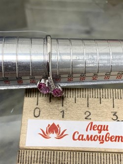 *Кольцо р.18,5 Розовый Топаз цв Белое арт. К222-6110ТРз-930 вес 2,16 г - фото 167972 *Кольцо р.18,5 Розовый Топаз цв Белое арт. К222-6110ТРз-930 вес 2,16 г - фото 167972