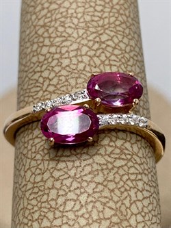 *Кольцо р.16 Розовый Топаз цв Красное арт. К122-6110ТРз-916 вес 1,99 г - фото 168025 *Кольцо р.16 Розовый Топаз цв Красное арт. К122-6110ТРз-916 вес 1,99 г - фото 168025