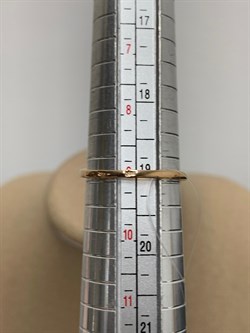 *Кольцо р.19 Розовый Топаз цв Красное арт. К122-6110ТРз-715 вес 2,19 г - фото 168088