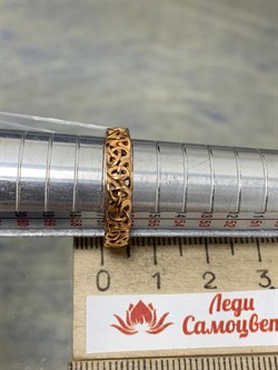 *Кольцо р.15 Триглав арт. 01-3260/0000-06-587 вес 2,28 г - фото 168651 *Кольцо р.15 Триглав арт. 01-3260/0000-06-587 вес 2,28 г - фото 168651