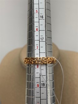 *Кольцо р.18 Триглав арт. 01-3260/0000-06-336 вес 2,63 г - фото 168865