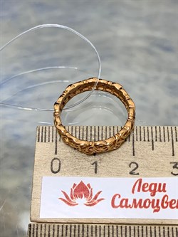 *Кольцо р.18 Триглав арт. 01-3260/0000-06-336 вес 2,63 г - фото 168870