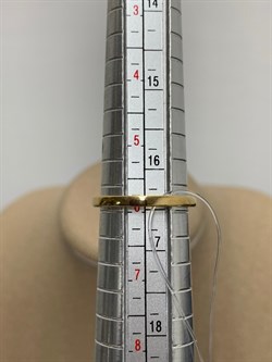 *Кольцо р.16,5 Поцелуйчик Розовый Топаз арт. 01-3259/00ТР-80-684 вес 2,16 г - фото 169410 *Кольцо р.16,5 Поцелуйчик Розовый Топаз арт. 01-3259/00ТР-80-684 вес 2,16 г - фото 169410