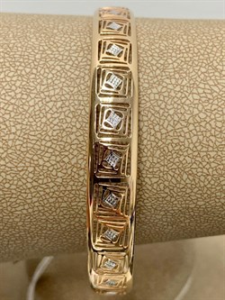 *Браслет р.18,5 Бенгл цв Красное арт 05-0566-00-000-1110-48-219 вес 6,98 г - фото 171180 *Браслет р.18,5 Бенгл цв Красное арт 05-0566-00-000-1110-48-219 вес 6,98 г - фото 171180