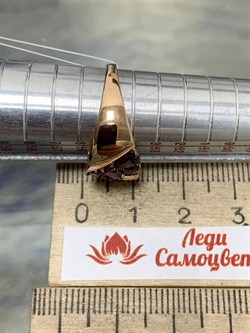 *Кольцо р.17,5 Родолит Аметист Микс цв Красное арт. К124-5868М7-216 вес 2,94 г - фото 171241