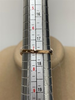 *Кольцо р.17,5 Родолит Аметист Микс цв Красное арт. К124-5868М7-216 вес 2,94 г - фото 171242