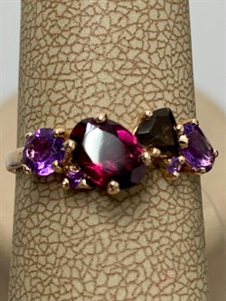 *Кольцо р.17 Родолит Аметист Микс цв Красное арт. К120-1368М1-207 вес 1,85 г - фото 171256 *Кольцо р.17 Родолит Аметист Микс цв Красное арт. К120-1368М1-207 вес 1,85 г - фото 171256