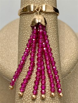 *Кольцо р.17,5 Гранат Родолит цв Красное арт. К120-5493Гр-262 вес 3,27 г - фото 171387 *Кольцо р.17,5 Гранат Родолит цв Красное арт. К120-5493Гр-262 вес 3,27 г - фото 171387