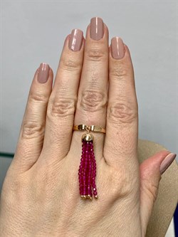 *Кольцо р.17,5 Гранат Родолит цв Красное арт. К120-5493Гр-262 вес 3,27 г - фото 171389 *Кольцо р.17,5 Гранат Родолит цв Красное арт. К120-5493Гр-262 вес 3,27 г - фото 171389