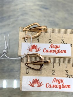 *Серьги Белый Фианит цв Красное арт. 02-4352-00-401-1111-23-194 вес 3,36 г - фото 171639 *Серьги Белый Фианит цв Красное арт. 02-4352-00-401-1111-23-194 вес 3,36 г - фото 171639