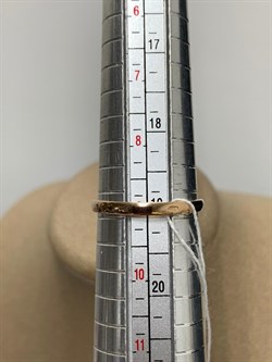 *Кольцо р.19 Белый Фианит цв Красное и Лимонное арт. 01-5122-00-401-1113-48-449 вес 3,81 г - фото 171674