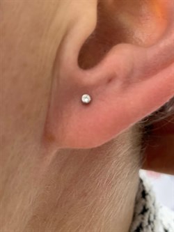 *Пусеты р.10 мм Белый Бр цв Белое арт. 09-00247-03-001-01-03-219, (вес 0,81 г) - фото 171819 *Пусеты р.10 мм Белый Бр цв Белое арт. 09-00247-03-001-01-03-219, (вес 0,81 г) - фото 171819