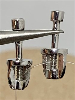 *Пусеты р.10 мм Белый Бр цв Белое арт. 09-00247-03-001-01-03-219, (вес 0,81 г) - фото 171823 *Пусеты р.10 мм Белый Бр цв Белое арт. 09-00247-03-001-01-03-219, (вес 0,81 г) - фото 171823