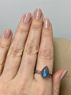 *Кольцо р.19 Лабрадор арт. SM-R02897-X-W-GR-X-X-807 вес 3,21 г - фото 172045 *Кольцо р.19 Лабрадор арт. SM-R02897-X-W-GR-X-X-807 вес 3,21 г - фото 172045