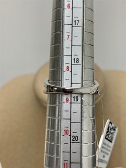 *Кольцо р.18,5 Аметист арт. SM-R02901-X-W-Pur-X-W-709 вес 4,33 г - фото 172319