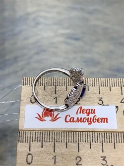 *Кольцо р.18 Танзанит арт. SM-R02916-X-W-TN-X-W-886 вес 4,1 г - фото 172419 *Кольцо р.18 Танзанит арт. SM-R02916-X-W-TN-X-W-886 вес 4,1 г - фото 172419