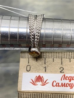 *Кольцо р.19 Цитрин арт. SM-R02900-X-W-YS-X-X-023 вес 6,45 г - фото 172445 *Кольцо р.19 Цитрин арт. SM-R02900-X-W-YS-X-X-023 вес 6,45 г - фото 172445