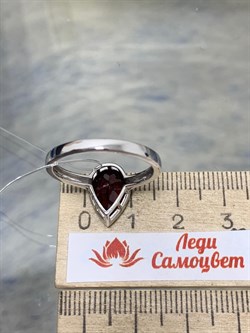 *Кольцо р.19 Гранат Пироп арт. SM-R02897-X-W-PG-X-X-708 вес 3,19 г - фото 172604 *Кольцо р.19 Гранат Пироп арт. SM-R02897-X-W-PG-X-X-708 вес 3,19 г - фото 172604