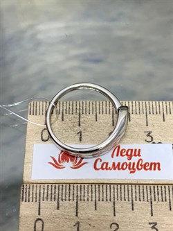 *Кольцо р.20 Змейка Родолит арт. SM-R02899-X-W-lil-X-X-582 вес 2,97 г - фото 172623 *Кольцо р.20 Змейка Родолит арт. SM-R02899-X-W-lil-X-X-582 вес 2,97 г - фото 172623