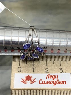 *Кольцо р.17 Танзанит арт. SM-R02901-X-W-TN-X-W-761 вес 4,19 г - фото 172650 *Кольцо р.17 Танзанит арт. SM-R02901-X-W-TN-X-W-761 вес 4,19 г - фото 172650
