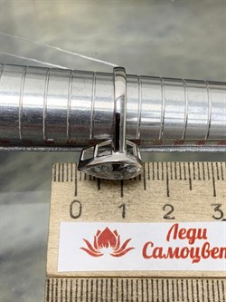 *Кольцо р.17 Горный Хрусталь арт. SM-R02897-X-W-W-X-X-765 вес 2,93 г - фото 172721