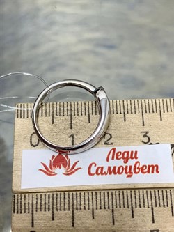 *Кольцо р.17,5 Голубой Топаз арт. SM-R02899-X-W-SBT-X-X-600 вес 2,61 г - фото 172835 *Кольцо р.17,5 Голубой Топаз арт. SM-R02899-X-W-SBT-X-X-600 вес 2,61 г - фото 172835