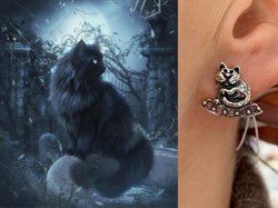 *Серьги Три-котаж арт. 1748С-275 Вес 5,2 г - фото 172997 *Серьги Три-котаж арт. 1748С-275 Вес 5,2 г - фото 172997