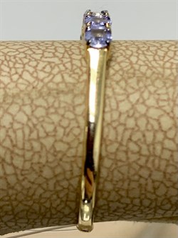 *Кольцо р.18 Танзанит цв Лимонное арт. К324-1515Тнз-797 вес 1,32 г - фото 173135